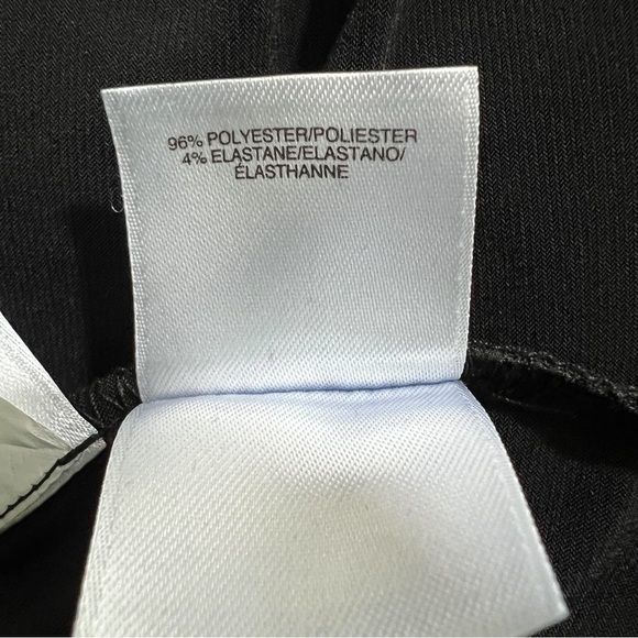 Anne Klein Black Blouse with Gold Logo Buttons Size: XL Great Condition! - Picture 8 of 8